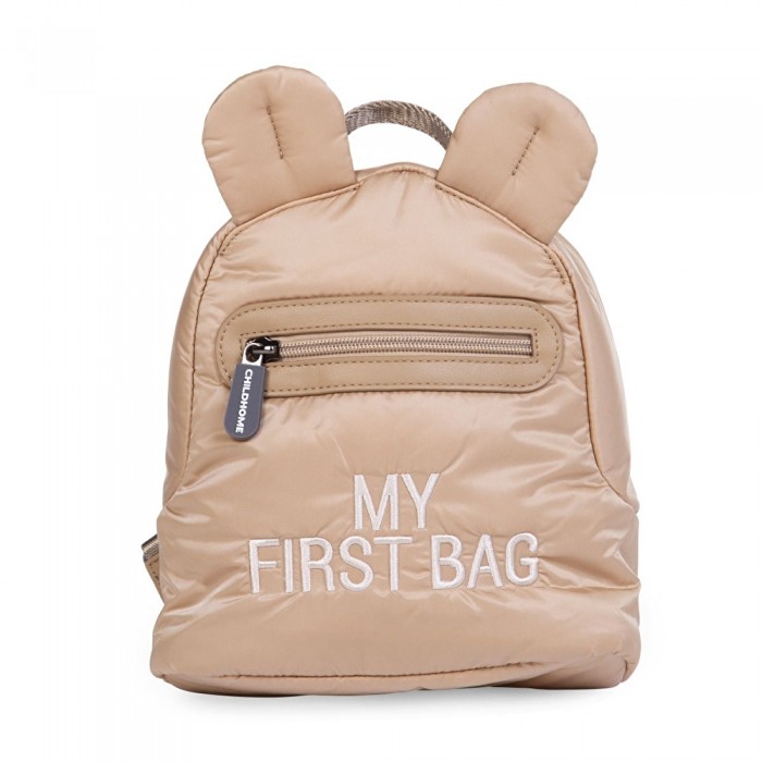 Рюкзак дитячий Childhome My first bag puffered beige, арт. CWKIDBPBE