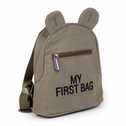 Рюкзак дитячий Childhome My first bag khaki, арт. CWKIDBKA