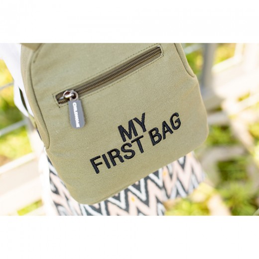 Рюкзак дитячий Childhome My first bag khaki, арт. CWKIDBKA