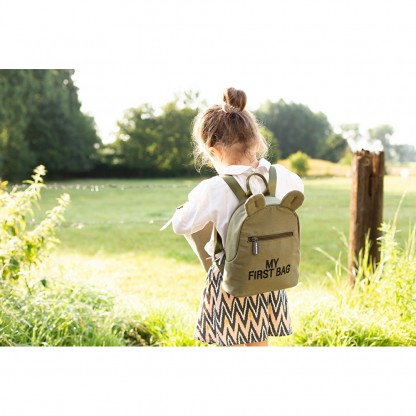 Рюкзак дитячий Childhome My first bag khaki, арт. CWKIDBKA