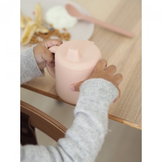 Поїльник Beaba силіконовий 170 мл рожевий, арт. 913525