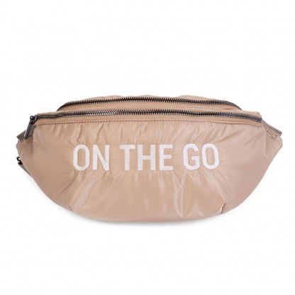 Сумка через плече Childhome Banana bag puffered beige, арт. CWBANAPBE