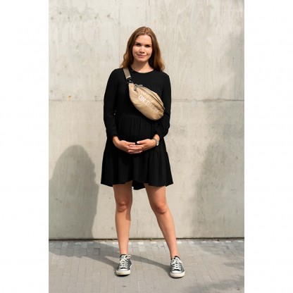 Сумка через плече Childhome Banana bag puffered beige, арт. CWBANAPBE