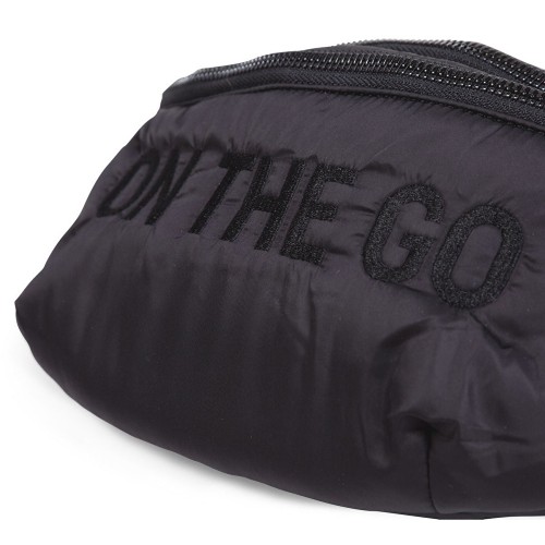 Сумка через плече Childhome Banana bag puffered black, арт. CWBANAPBL