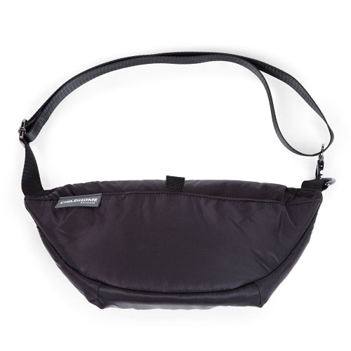 Сумка через плече Childhome Banana bag puffered black, арт. CWBANAPBL