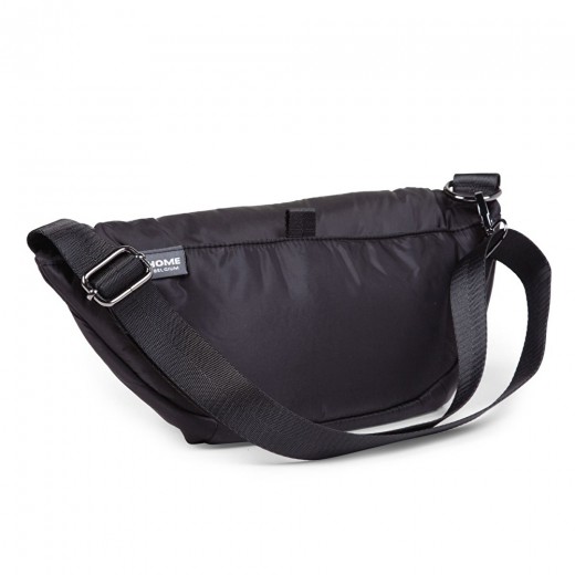 Сумка через плече Childhome Banana bag puffered black, арт. CWBANAPBL