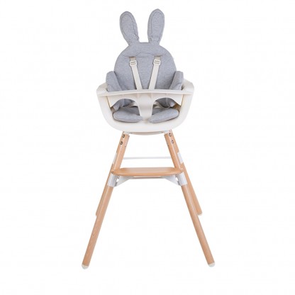 Подушка універсальна до стільця для годування Childhome rabit/grey, арт. CCRASCJG