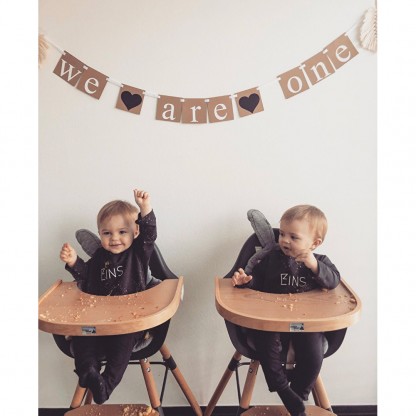 Подушка універсальна до стільця для годування Childhome rabit/grey, арт. CCRASCJG