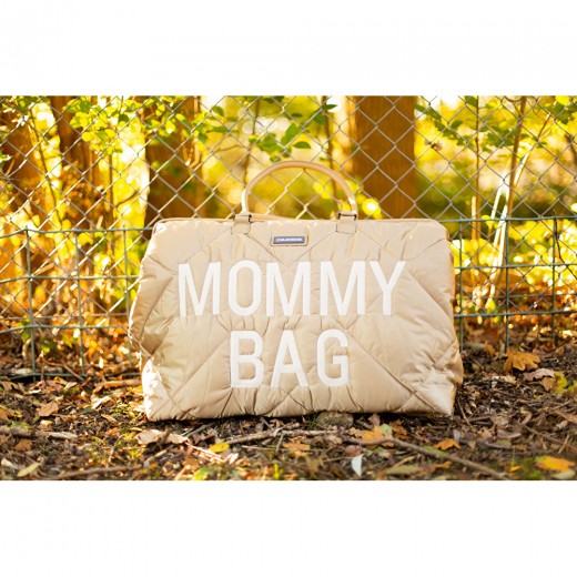 Сумка Childhome Mommy bag puffered beige, арт. CWMBBPBE