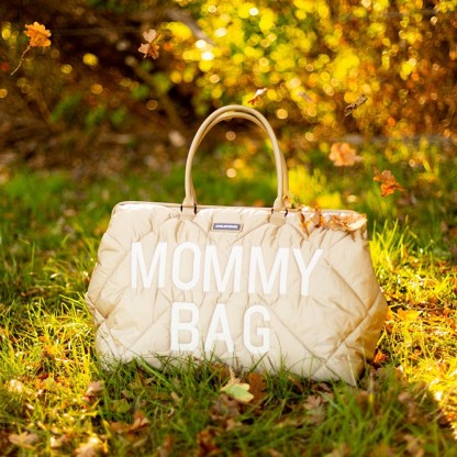 Сумка Childhome Mommy bag puffered beige, арт. CWMBBPBE