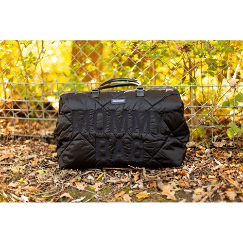 Сумка Childhome Mommy bag puffered black, арт. CWMBBPBL