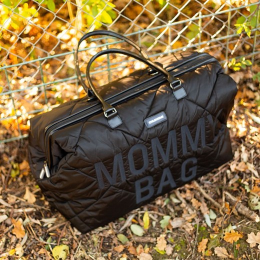 Сумка Childhome Mommy bag puffered black, арт. CWMBBPBL