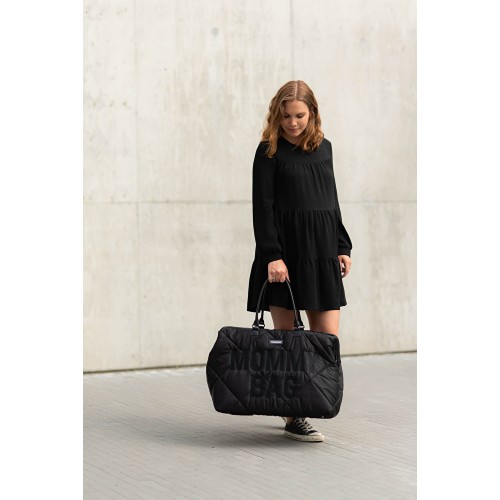 Сумка Childhome Mommy bag puffered black, арт. CWMBBPBL