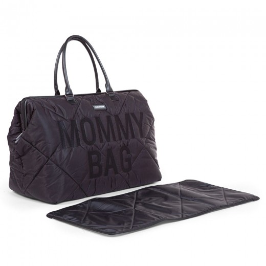 Сумка Childhome Mommy bag puffered black, арт. CWMBBPBL