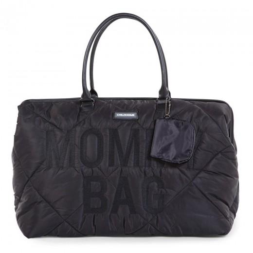Сумка Childhome Mommy bag puffered black, арт. CWMBBPBL