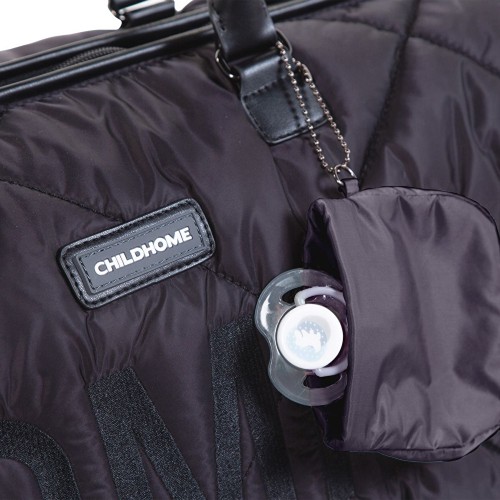 Сумка Childhome Mommy bag puffered black, арт. CWMBBPBL