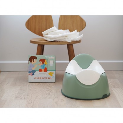 Горшок Beaba эргономичный оливковый, арт. 920394