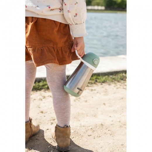 Термопоїльник Beaba 350 мл зелений