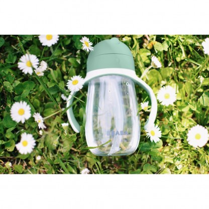 Поїльник Beaba з трубочкою 300 мл зелений, арт. 913533