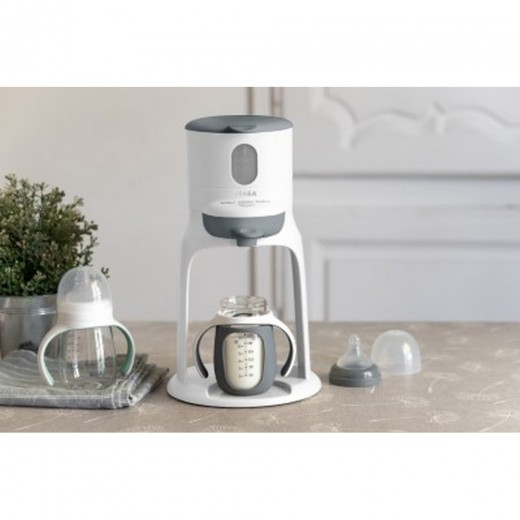 Поїльник Beaba навчальний склянний 2 в 1 210 мл сірий, арт. 913538