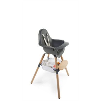 Корзина для речей до стільця для годування Childhome Evolu  white, арт. CHEVOBAS