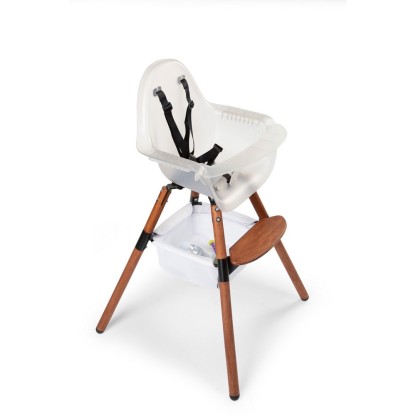 Корзина для речей до стільця для годування Childhome Evolu  white, арт. CHEVOBAS