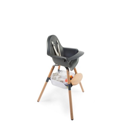 Корзина для речей до стільця для годування Childhome Evolu  white, арт. CHEVOBAS