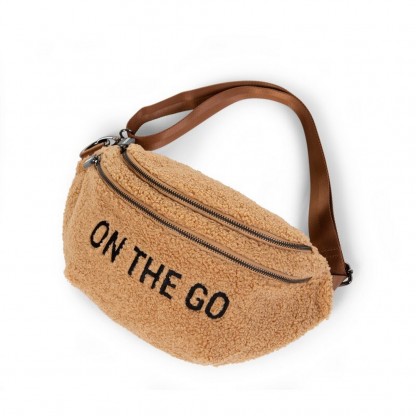 Сумка через плече Childhome Banana bag teddy beige, арт. CWBANAT