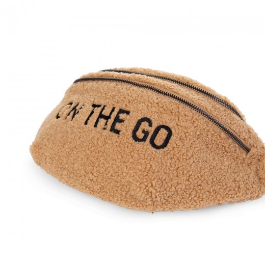 Сумка через плече Childhome Banana bag teddy beige, арт. CWBANAT