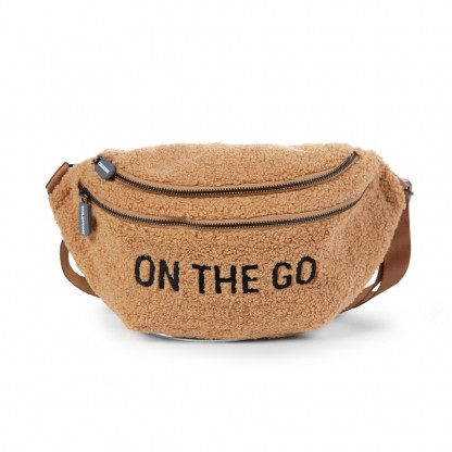 Сумка через плече Childhome Banana bag teddy beige, арт. CWBANAT