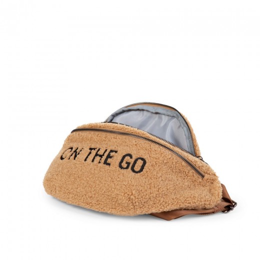 Сумка через плече Childhome Banana bag teddy beige, арт. CWBANAT