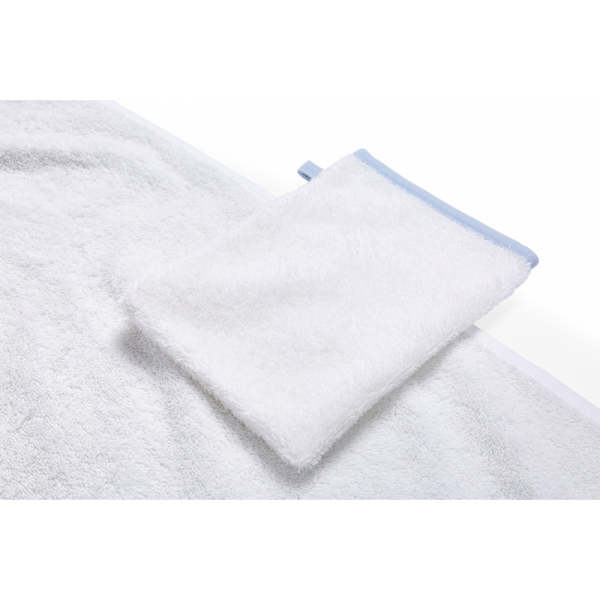 Рушник з капюшоном Childhome 80x80 flower blue, арт. CCBCMBF