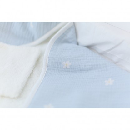 Рушник для купання з куточком і рукавичкою Childhome, 80×80 см