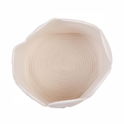 Корзина для іграшок Childhome Flower 30x30x30 см білий , арт. CCBAFL30