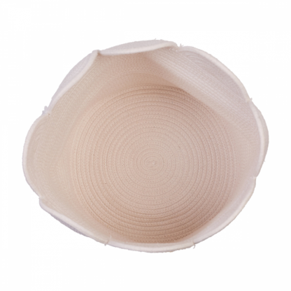 Корзина для іграшок Childhome Flower 35x35x35 см білий , арт. CCBAFL35