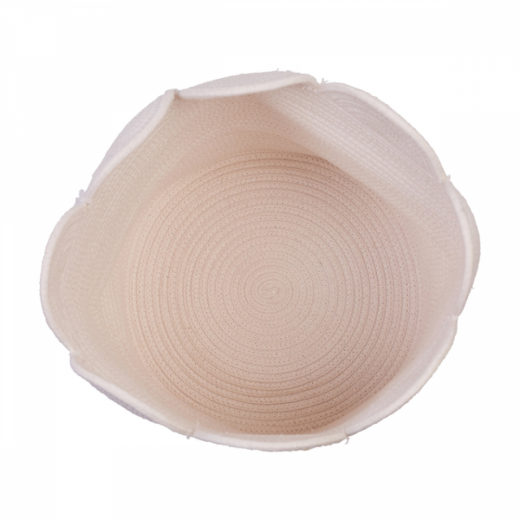 Корзина для іграшок Childhome Flower 35x35x35 см білий , арт. CCBAFL35