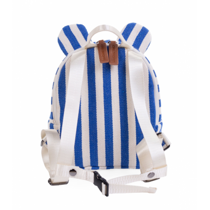Рюкзак дитячий Childhome My first bag stripes electric blue, арт. CWKIDBSTBL