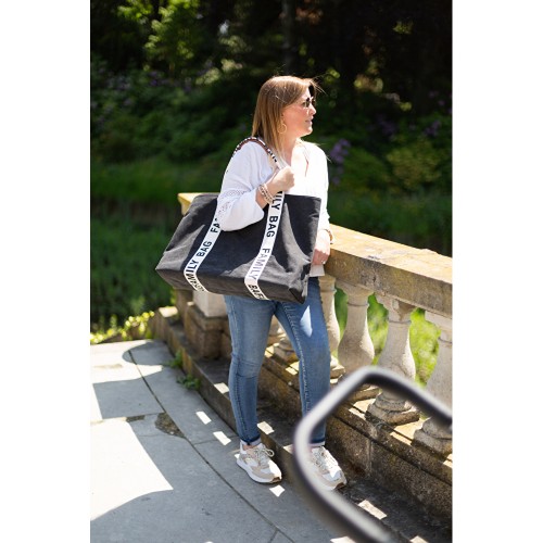 Сумка Childhome Family bag canvas black, арт. CWFBSCBL
