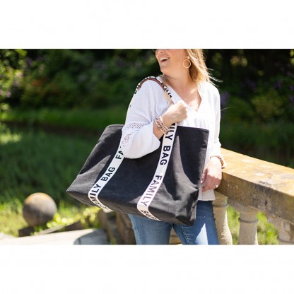 Сумка Childhome Family bag canvas black, арт. CWFBSCBL