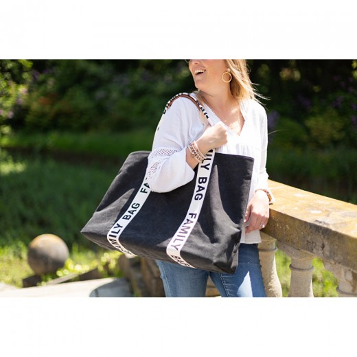 Сумка Childhome Family bag canvas black, арт. CWFBSCBL