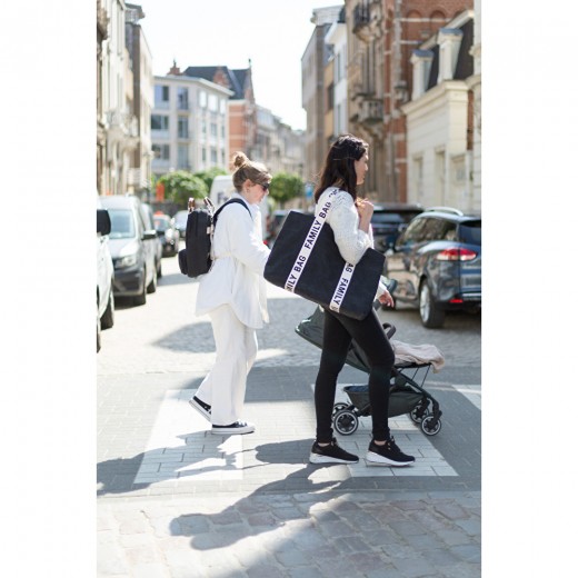 Сумка Childhome Family bag canvas black, арт. CWFBSCBL