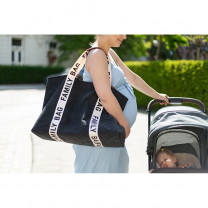 Сумка Childhome Family bag canvas black, арт. CWFBSCBL