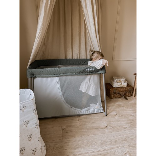 Манеж - ліжечко Beaba Easy Sleep 3 в 1 сірий, арт. 946001