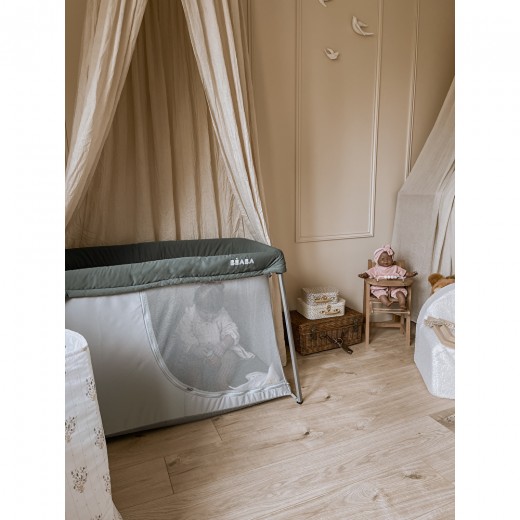 Манеж - ліжечко Beaba Easy Sleep 3 в 1 сірий, арт. 946001