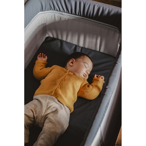 Манеж - ліжечко Beaba Easy Sleep 3 в 1 сірий, арт. 946001