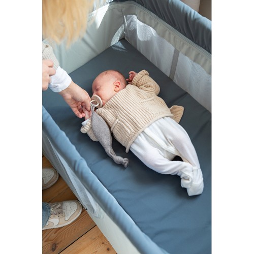Манеж - ліжечко Beaba Easy Sleep 3 в 1 сірий, арт. 946001