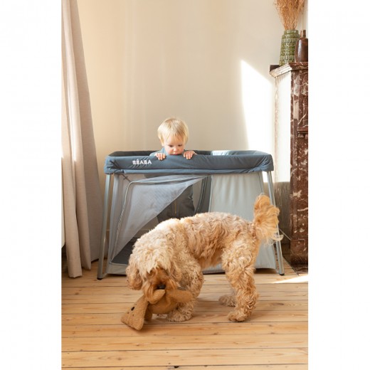 Манеж - ліжечко Beaba Easy Sleep 3 в 1 сірий, арт. 946001