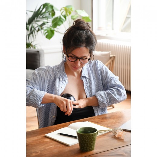 Молокоотсос электрический Beaba Hands-Free синий, арт. 911735