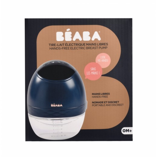 Молокоотсос электрический Beaba Hands-Free синий, арт. 911735