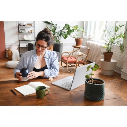 Молокоотсос электрический Beaba Hands-Free синий, арт. 911735